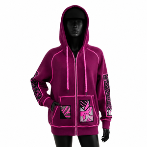 Sweat à capuche en polaire doux pour femme OEM, sweat à capuche chaud pour femme, livraison rapide, mode saisonnière - Product Image 3