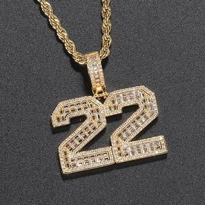 Custom Simulated Diamond Number <b>Charm</b> Pendant Hip Hop Style Initial Numerical Iced 0-9 Big Numbers Silver Plated Unisex Pendant - Product Image 3