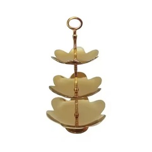Wedding Decor Metal <b>3</b> <b>Tier</b> <b>Cake</b> <b>Stand</b> <b>Cake</b> Display Rack Dessert Serving Tray Event Table Decor - Product Image 3