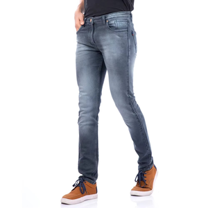 Wholesale Custom Casual <b>Men's</b> Clothes Fashion <b>Stretch</b> Pants Straight Denim Jeans for <b>Men</b> - Product Image 5