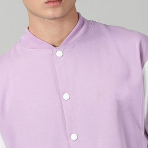 Veste de baseball de qualité supérieure, style Letterman, pour l'école, le collège, les universités, avec manches en cuir véritable, pour hommes - Product Image 5