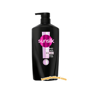 Shampooing Sunsilk Smooth Gloss, soin capillaire, lotion nettoyante, lavage pour cheveux soyeux, flacon pompe noir - Product Image 1
