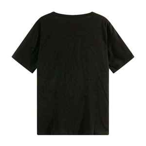 T-shirt en coton 100% respirant, personnalisé, tricoté, avec logo sur le devant, orné de strass, de qualité supérieure, le plus populaire - Product Image 3