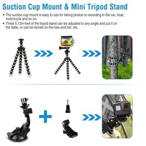 Kit accessori per fotocamera da 26 pollici per sport all'aperto con cinturino toracico per Selfie Stick supporto per treppiede galleggiante per eroe GoPro - Product Image 3