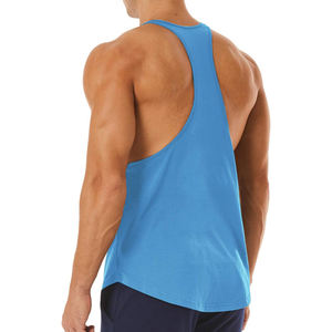Loose Fit Mens Polyester Knitted Casual <b>Mesh</b> Sleeveless Tank <b>Top</b> Gym Wear Fitness Workout Breathable - Product Image 2