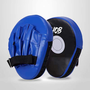 Guantes de Boxeo Cómodos para Gimnasio, Entrenamiento de Fitness, Almohadillas de Enfoque para Golpes de Mano y Patadas, Almohadillas de Enfoque de Cuero Genuino al por Mayor - Product Image 1