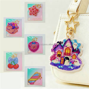 Porte-clés personnalisés en PVC réfléchissant à faible MOQ, étiquettes de clés de motel personnalisées, motif de dessin animé, impression numérique étanche - Product Image 5