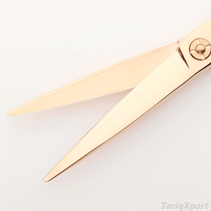 Japanese Style Hair Scissors Professional Titanium Rose Gold Salon Hairdresser Cutting <b>Shears</b> Barber Scissors - Product Image 2