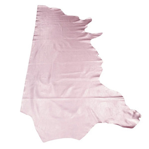 Material de cuero rosa con textura de guijarro, diseñado para artesanos profesionales que crean bolsos, carteras y zapatos hechos a mano. - Product Image 4