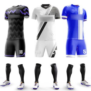 Professional Soccer and Football Jersey Set with Custom Logo and Number - Product Image 2