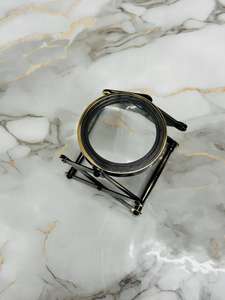 Loupe pliante en laiton antique de 2,5 pouces |   Loupe de bureau réglable pour la lecture et l'inspection - Product Image 3