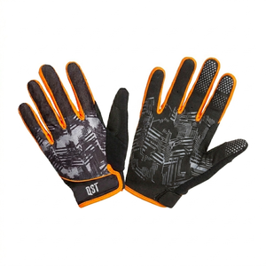 ถุงมือขี่มอเตอร์ไซค์วิบากแบบสี่สี ถุงมือหน้าจอสัมผัสแบบนิ้วยาว ผลิตภัณฑ์โพลีเอสเตอร์สำหรับฤดูร้อนและกิจกรรมกลางแจ้งสำหรับมอเตอร์ครอส - Product Image 1