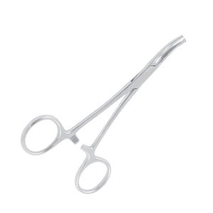 Mikulicz Baby Forceps Curved Peritoneum Forceps Surgical Instruments Abdominal Surgery Grasping Forceps By <b>Blush</b> Surgical - Product Image 3