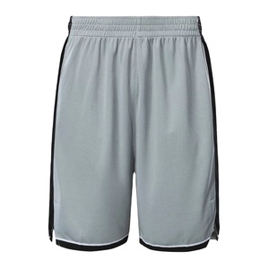 Vêtements de sport décontractés pour hommes Short de course à pied à séchage rapide Maillots d'entraînement de basket-ball Patchwork Poche à fermeture éclair Élastique 100% coton - Product Image 1
