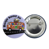 Badge Bouton Personnalisé avec Logo Anime, Épinglette Ronde en Fer Blanc Imprimée 58mm 44mm, Badges Kpop Vierge pour Vêtements et Sacs