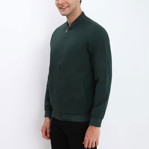Vestes pour hommes 100% polyester, fabrication OEM, broderie, streetwear, dernières tendances, style décontracté uni, très vendues. - Product Image 3