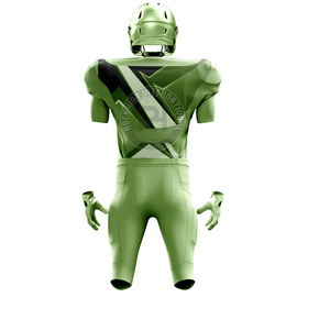 ชุดอเมริกันฟุตบอลสำหรับนักกีฬา ผลิตจากผ้าโพลีเอสเตอร์ เนื้อผ้าเรียบเนียน สวมใส่สบาย เหมาะสำหรับการฝึกซ้อมและการแข่งขัน - Product Image 2