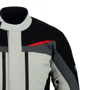 Blouson de moto en cuir pour homme avec fonction séchage rapide, manches longues, pour la conduite hivernale - Product Image 3