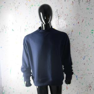 เสื้อฮู้ดสีน้ำเงิน ผ้าฝ้าย 100% สไตล์วินเทจสำหรับฤดูหนาว แห้งเร็ว ระบายอากาศได้ดี เส้นด้ายละเอียด - Product Image 2
