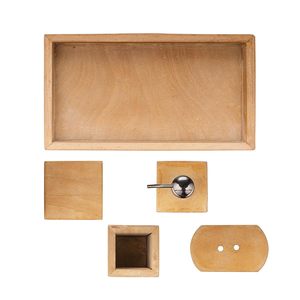Juego de Baño de Mármol Stone Era - Accesorios de Mármol de Piedra Ecológicos y Lujosos con Dispensador, Vaso y Portacepillos de Dientes Hechos a Mano - Product Image 2