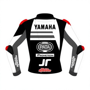 Chaqueta Jonathan Rea WSBK Ramaha, Hecha a Medida, Paneles Elásticos Flexibles, Ajuste Cómodo, Protección Contra Impactos CE - Product Image 2