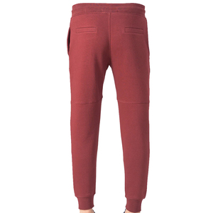 Pantalon de survêtement en coton noir pour homme, taille élastique, décontracté, avec poches latérales, poids moyen, pour l'automne - Product Image 5
