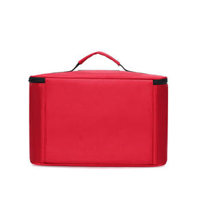 Sac de secouriste rouge haute visibilité, multi-poches, organisateur médical tactique pour les premiers intervenants et les professionnels des services d'urgence - Product Image 6