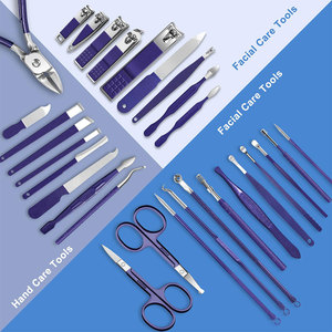 New <b>Manicure</b> Pedicure <b>Kit</b> OEM Factory Hot Sales Nail Cutter Cuticle Clippers Beauty Set Customized Salon Grooming <b>Kit</b> - Product Image 5