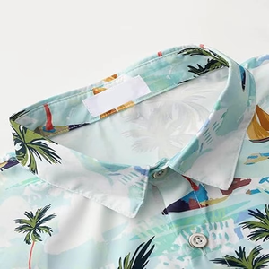 Chemise Hawaïenne Personnalisée à Imprimé Floral pour Homme – Été, Sublimée, Boutonnée, Respirante, Infroissable, Tricotée, Décontractée, Plage, Écologique, Séchage Rapide - Product Image 5