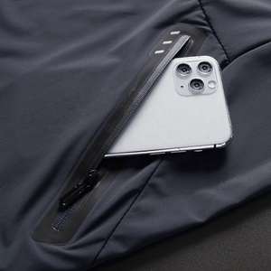 Conjunto Deportivo de Alta Calidad para Hombre, Chaqueta Cortavientos para Correr, con Logotipo Personalizado, Talla Grande, 2 Piezas, Ropa Deportiva para Gimnasio y Fitness - Product Image 5