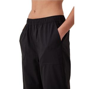 Pantalones Cargo de Mujer 100% Algodón, Ligeros, Estilo Urbano, Venta al Por Mayor, Personalizados, Cintura Elástica, Tallas Grandes - Product Image 4
