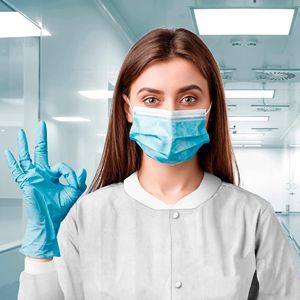 Cappotti monouso da laboratorio medico per adulti grande lunghezza al ginocchio 30 bianco SMS 40 GSM colletto 3 tasche laboratorio di pittura - Product Image 6