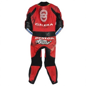 Traje de Carreras MotoCP de Cuero Vacuno/Canguro de 1 Pieza para Motocicleta Gilera, Mono de MotoCp para Piloto de Nivel Profesional - Product Image 2