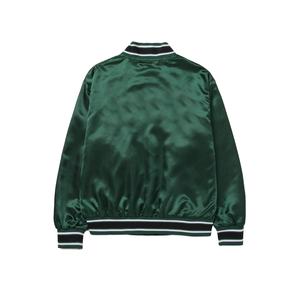 แจ็คเก็ตบอมเบอร์ผ้าไหม/ผ้าฝ้ายแบบแพทช์เวิร์คคุณภาพสูงจากโรงงานผู้ผลิต (OEM) สำหรับทุกเพศ สวมใส่สบาย ทรงพอดีตัว ดีไซน์ล่าสุด กันน้ำ กันลม - Product Image 4