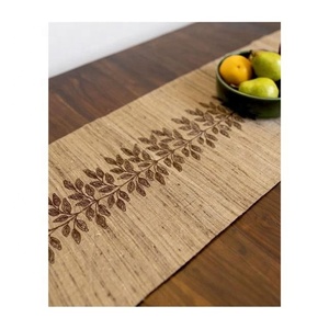 2024 Japanese Floral Jacquard Embroidered Multi-Colour Waterproof 100% Cotton <b>Table</b> <b>Runner</b> Tassel Dinning <b>Table</b> Wedding Party - Product Image 2