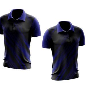 Polo personnalisé sur mesure, prix d'usine, polo brodé avec logo pour uniforme de personnel, polo décontracté tendance pour hommes - Product Image 5