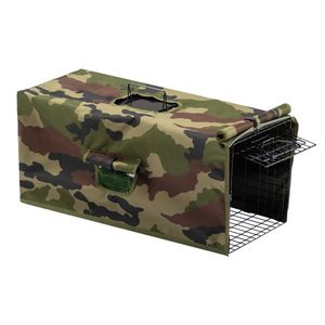 Cubierta para Jaula de Trampas de Animales Vivos de 32 Pulgadas para Rescate Humano de Mapaches, Gatos, Armadillos, Opossums y Ratas - Equipo de Cría de Animales al Aire Libre - Product Image 1