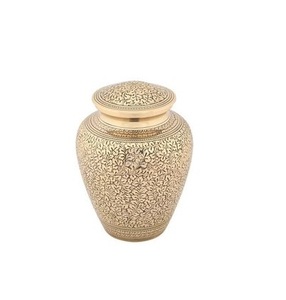 Urnes funéraires en métal artisanales pour cendres humaines, avec détails raffinés, offrant un souvenir paisible de souvenirs chers - Product Image 2