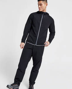 เสื้อกันลมกันน้ำใส่ได้ทั้งชายและหญิงเสื้อแจ็กเก็ตกีฬาฤดูใบไม้ร่วงมีซิปปิดเสื้อแจ็กเก็ตกลางแจ้งแบบทอ - Product Image 1