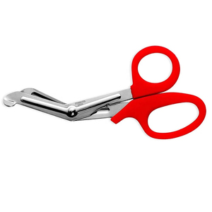 Ciseaux de qualité supérieure pour couper les bandages, avec manche en plastique rouge, ciseaux médicaux de premiers secours, ciseaux universels pour infirmières, ciseaux utilitaires - Product Image 4