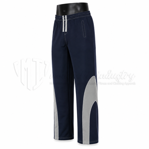 Pantalones Deportivos Personalizados para Hombre, 100% Algodón, Secado Rápido, Transpirables, con Bloques de Color, Cierre con Cordón, para Entrenamiento Atlético - Product Image 3