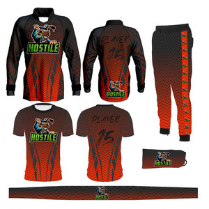 ชุดกีฬาเพนท์บอลแบบกำหนดเอง เสื้อเจอร์ซีย์ กางเกง และอุปกรณ์ป้องกัน พร้อมสีทีมที่ออกแบบได้ตามต้องการ - Product Image 6