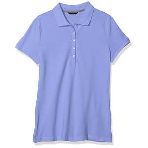 Camisas tipo Polo para mujer, Top de manga corta con cuello vuelto para mujer, ropa de verano elástica y adelgazante, ropa clásica, camisa de Tenis - Product Image 3