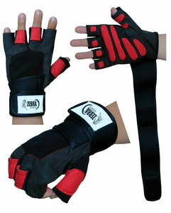 2026 Custom Logo Coexistence Polyester Half Finger <b>Gloves</b> <b>Moisture</b> Wicking Breathable Sports Bodybuilding Training Cycling Gym - Product Image 4