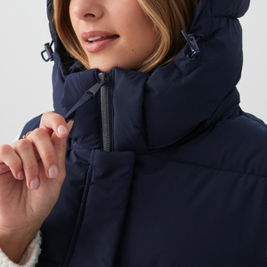 เสื้อกั๊กพัฟเฟอร์สำหรับผู้หญิง คุณภาพสูง น้ำหนักเบา ระบายอากาศได้ดี เป็นมิตรกับสิ่งแวดล้อม กันน้ำ กันลม สไตล์สตรีทแวร์ ผลิตจากไนลอนถัก - Product Image 5