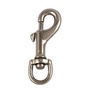 Mousqueton pivotant en alliage de zinc plaqué de qualité professionnelle et durable pour laisse de chien, utilisation toutes saisons - Product Image 1