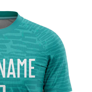 Wholesale Football Uniforms Short-sleeved Soccer Jerseys Men's Training Suits Custom Sports Quick Dry Football Soccer Jersey - Product Image 4