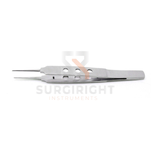 Pinzas de Sutura Oftálmicas McPherson Personalizadas de Acero Inoxidable CE, Instrumento Quirúrgico Manual Recto para Cirugía Ocular, Clase I - Product Image 1