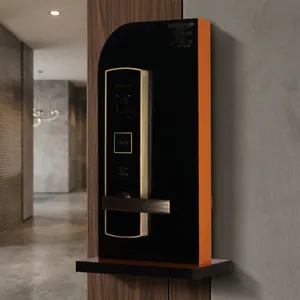 Serrure intelligente RFID TES-8001B pour hôtel, en acier inoxydable, avec carte-clé mobile pour déverrouillage, pour la sécurité à domicile au meilleur prix - Product Image 1