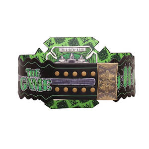 Cinturón de Campeonato de la WWE (World Wrestling Entertainment) en Cuero Verde - Product Image 4